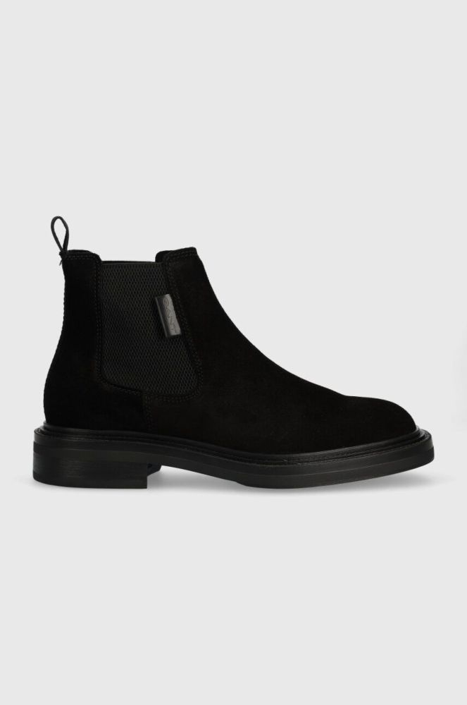 Замшеві черевики Gant Fairwyn чоловічі колір чорний 27653405.G00
