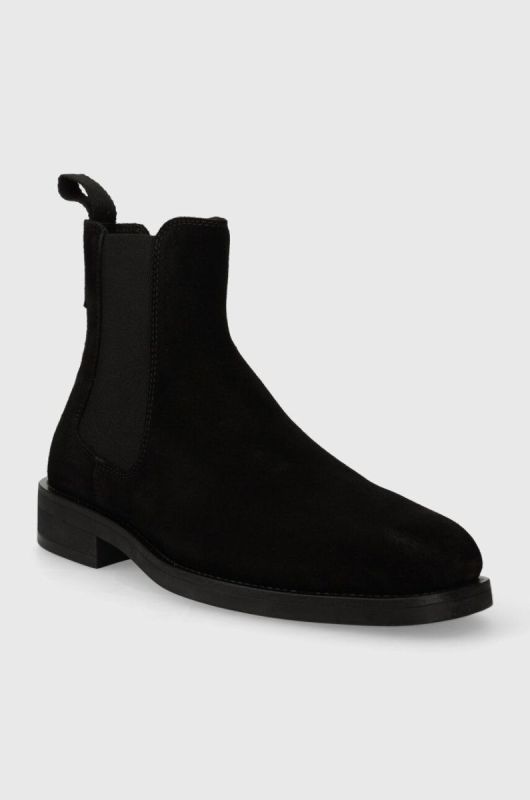 Замшеві черевики Gant Rizmood чоловічі колір чорний 27653438.G00 фото 2