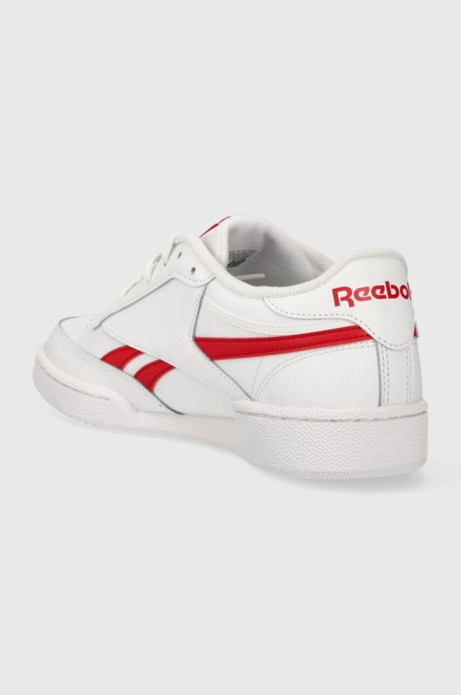 Шкіряні кросівки Reebok Classic CLUB C колір білий (3460533) фото 3