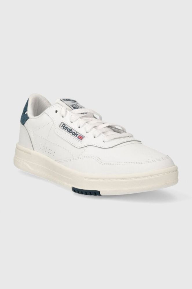 Шкіряні кросівки Reebok Classic колір білий (3459019) фото 2