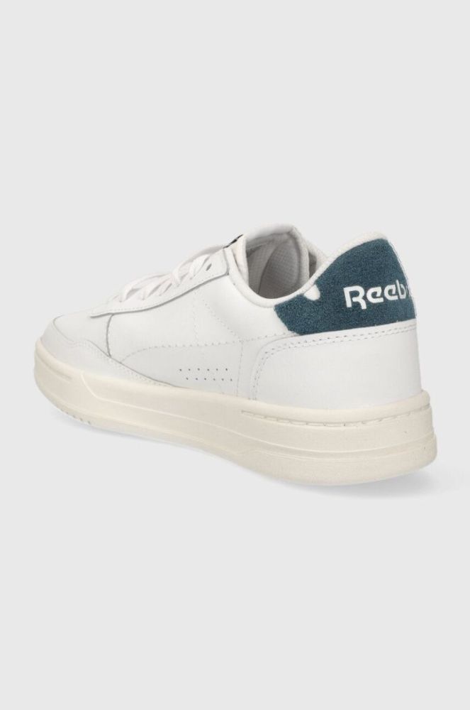 Шкіряні кросівки Reebok Classic колір білий (3459019) фото 3