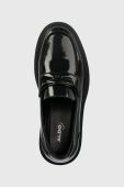Шкіряні мокасини Aldo Bigthink чоловічі колір чорний 13443840.Bigthink