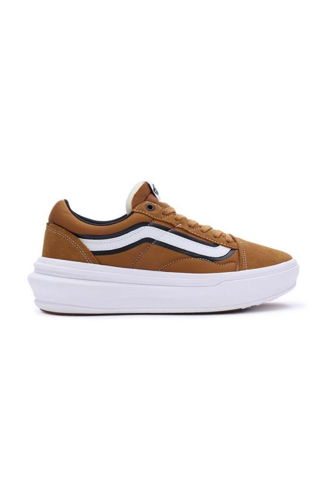 Кеди Vans Old Skool Overt CC чоловічі колір коричневий VN0A7Q5E1M91