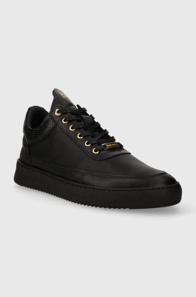 Шкіряні кросівки Filling Pieces Low Top Aten колір чорний 10126591847 фото 2