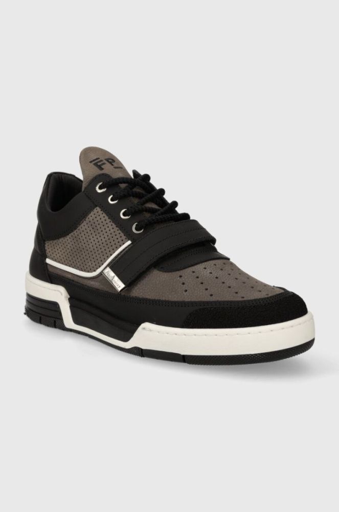 Шкіряні кросівки Filling Pieces Low Top Blaze колір чорний 10125691847 фото 2