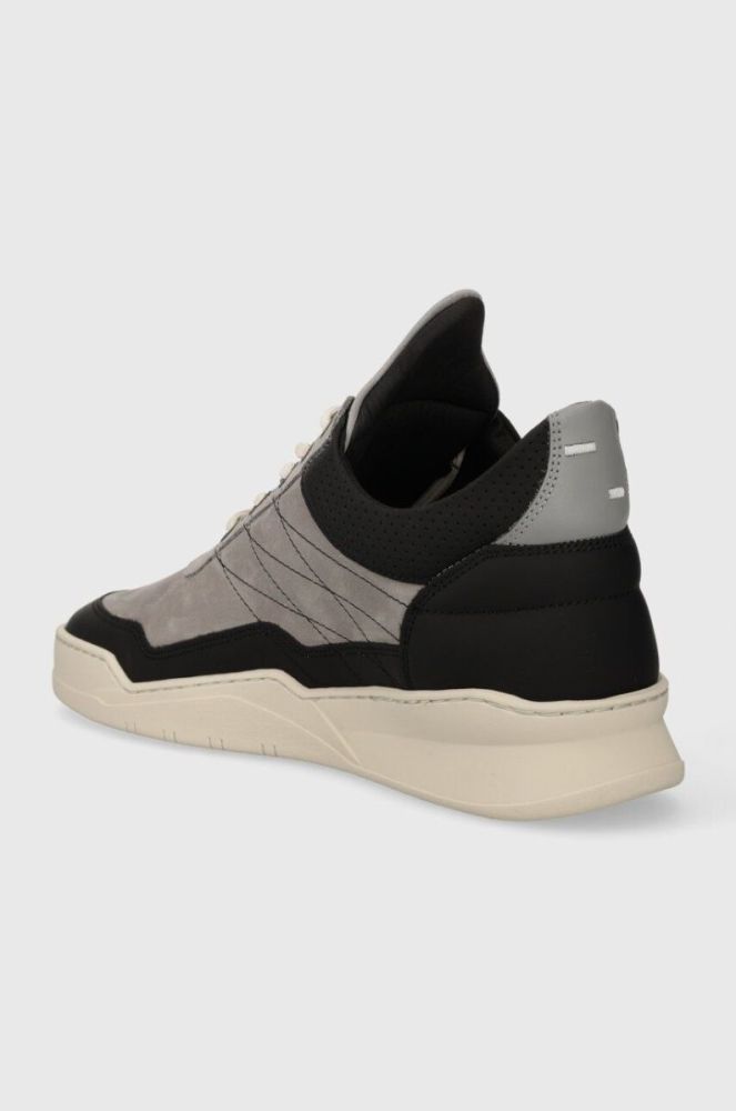 Шкіряні кросівки Filling Pieces Low Top Tweek колір сірий 10127681878 фото 3