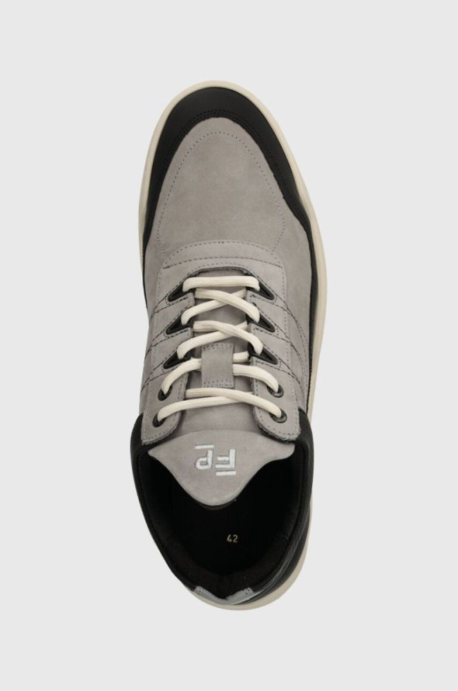 Шкіряні кросівки Filling Pieces Low Top Tweek колір сірий 10127681878 фото 4
