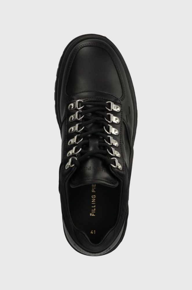 Шкіряні туфлі Filling Pieces Mountain Trail чоловічі колір чорний 64328991847 фото 4