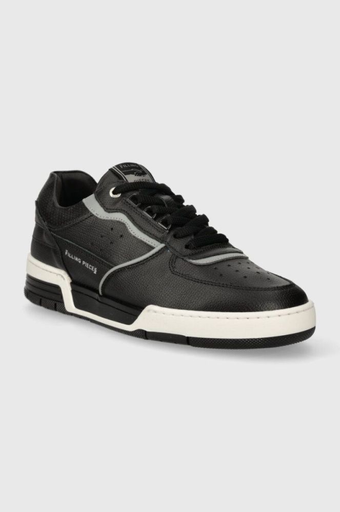 Шкіряні кросівки Filling Pieces Curb Era колір чорний 48333391284 фото 2
