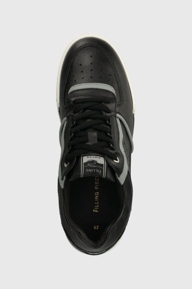 Шкіряні кросівки Filling Pieces Curb Era колір чорний 48333391284 фото 4
