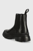 Шкіряні черевики Karl Lagerfeld TREKKA MENS чоловічі колір чорний KL25243 Шкіряні черевики Karl Lagerfeld TREKKA MENS чоловічі колір чорний KL25243