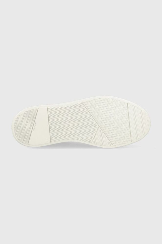 Шкіряні кросівки Karl Lagerfeld FLINT колір білий KL53320 фото 5