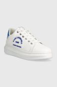 Шкіряні кросівки Karl Lagerfeld KAPRI MENS колір білий KL52539G