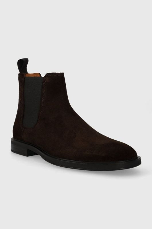Замшеві черевики Vagabond Shoemakers ANDREW чоловічі колір коричневий 5668.340.31 фото 2