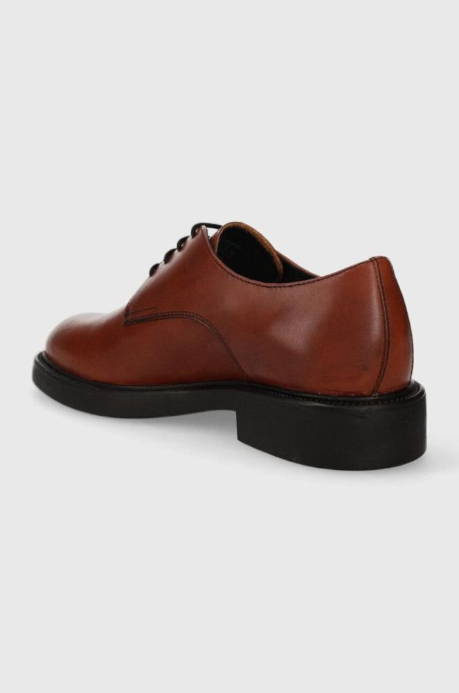 Шкіряні туфлі Vagabond Shoemakers ALEX M чоловічі колір коричневий 5266.201.27 фото 3