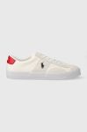Кеди Polo Ralph Lauren 816913476006 чоловічі колір бежевий Sayer Sport Кеди Polo Ralph Lauren 816913476006 чоловічі колір бежевий Sayer Sport