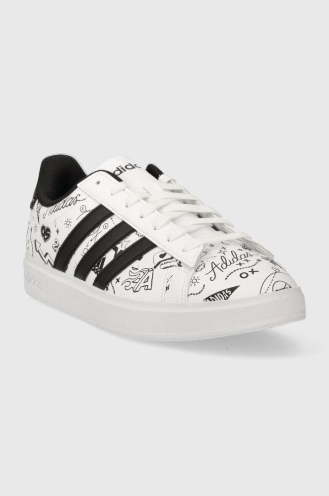 Кросівки adidas Grand Court 2.0 колір білий фото 7