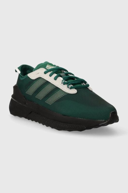 Бігові кросівки adidas AVRYN колір зелений фото 2