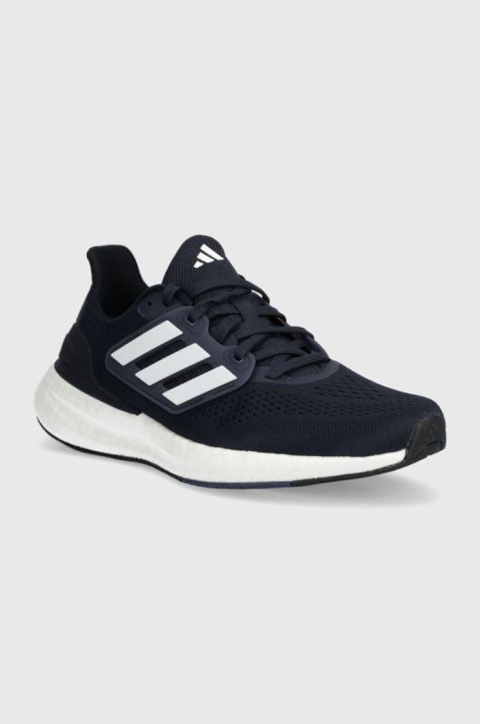 Бігові кросівки adidas Performance Pureboost 23 колір синій фото 2