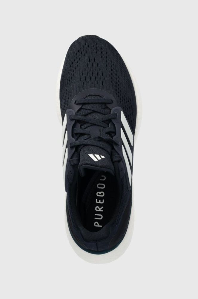 Бігові кросівки adidas Performance Pureboost 23 колір синій фото 4