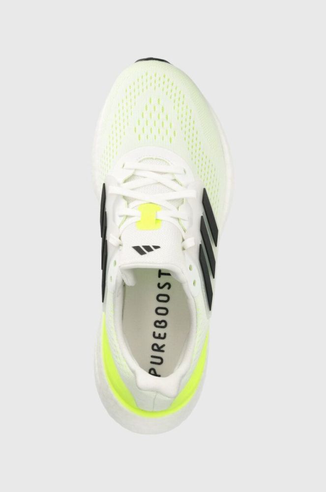 Бігові кросівки adidas Performance Pureboost 23 колір білий (3301536) фото 4
