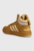 Кросівки adidas HOOPS колір коричневий