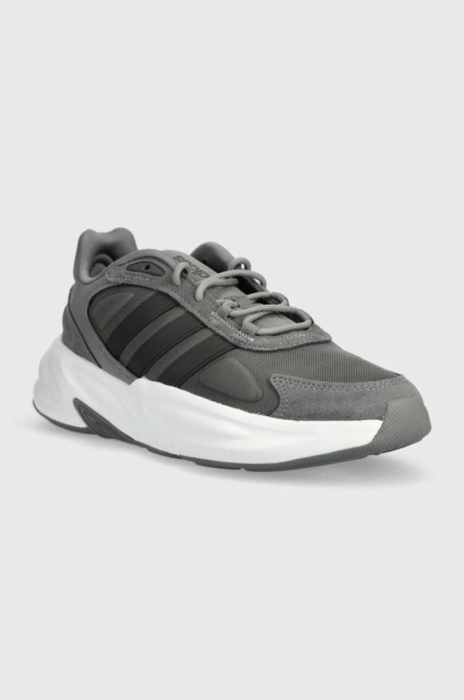 Бігові кросівки adidas Ozelle колір сірий фото 2