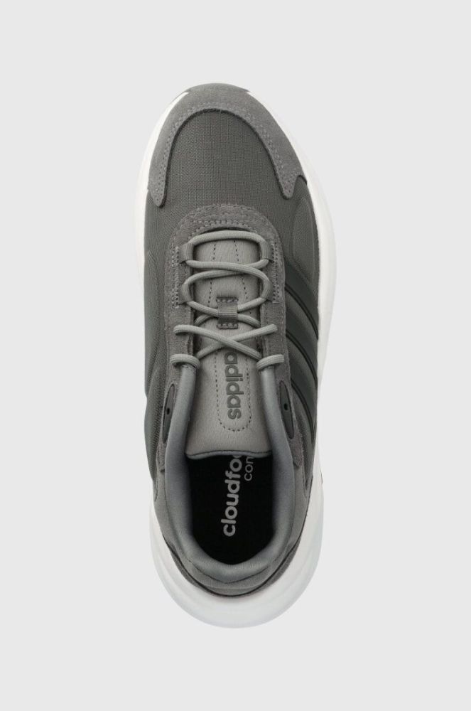 Бігові кросівки adidas Ozelle колір сірий фото 4