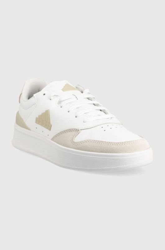 Шкіряні кросівки adidas KANTANA колір білий (3334489) фото 2