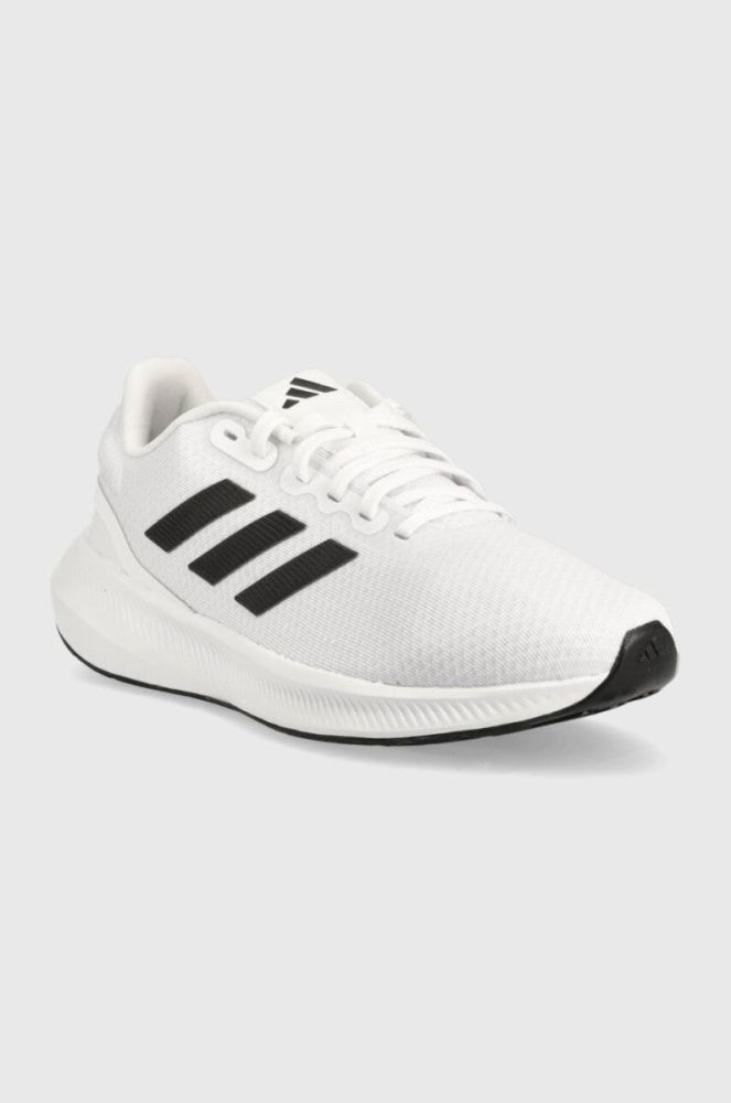 Бігові кросівки adidas Performance Runfalcon 3 колір білий фото 2