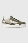 Шкіряні кросівки adidas Originals ADI2000 колір зелений IG1029 Шкіряні кросівки adidas Originals ADI2000 колір зелений IG1029