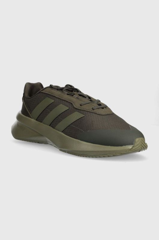 Бігові кросівки adidas Heawyn колір зелений фото 2