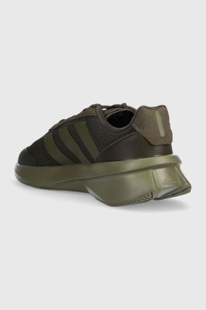 Бігові кросівки adidas Heawyn колір зелений фото 3