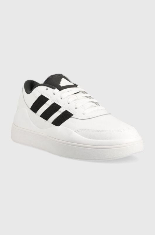 Шкіряні кросівки adidas OSADE колір білий (3305054) фото 2