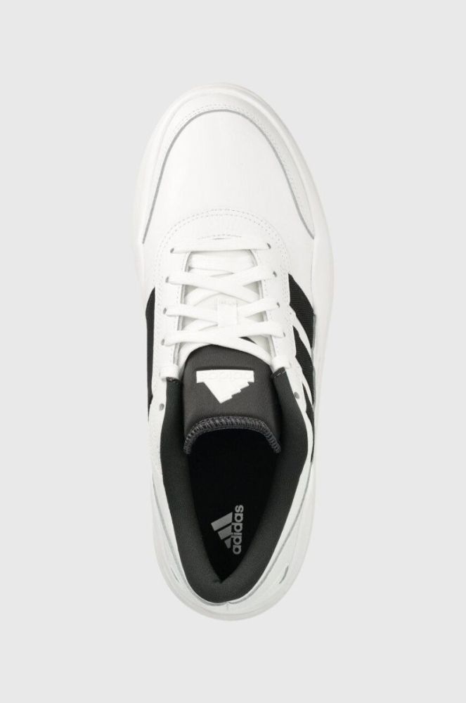 Шкіряні кросівки adidas OSADE колір білий (3305054) фото 4