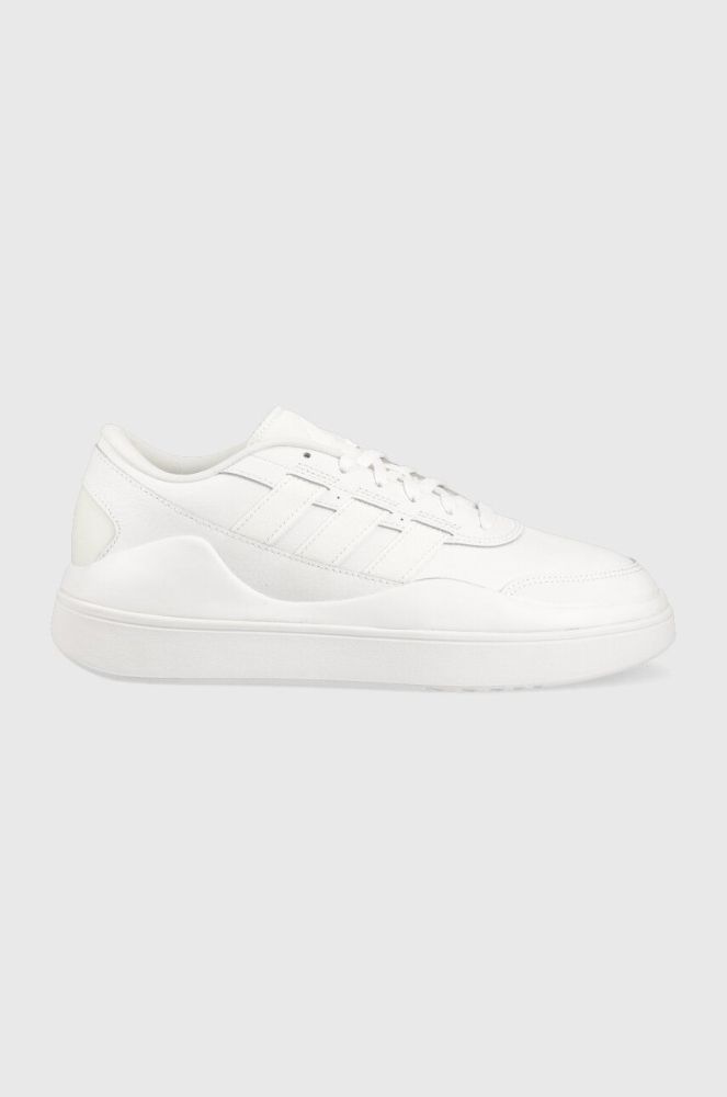 Шкіряні кросівки adidas OSADE колір білий (3305336)