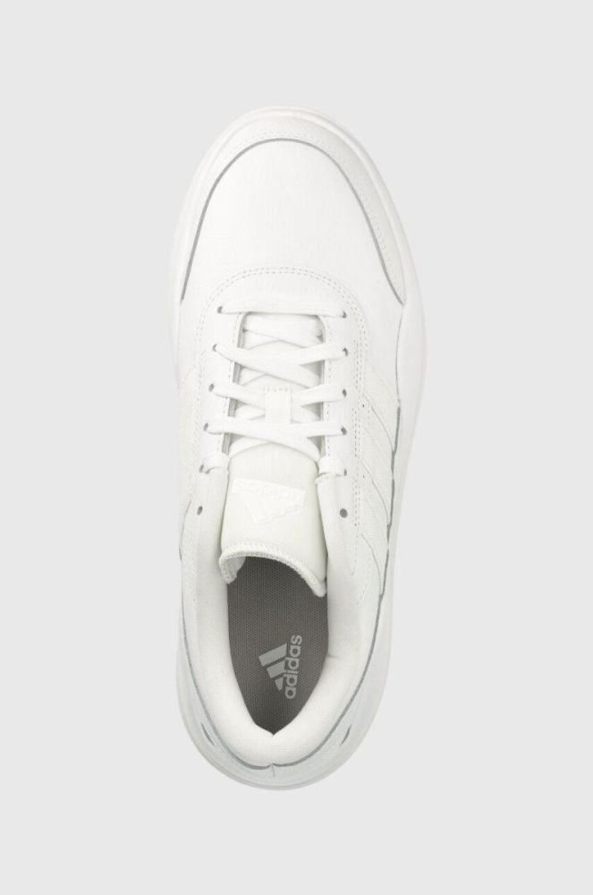 Шкіряні кросівки adidas OSADE колір білий (3305336) фото 4