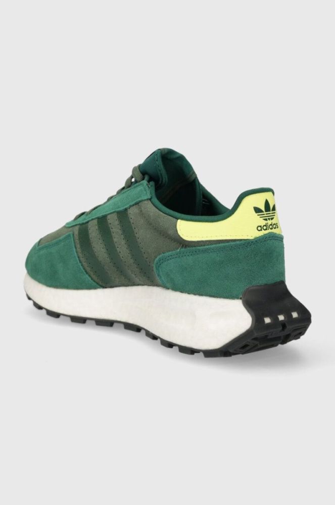 Замшеві кросівки adidas Originals RETROPY колір зелений фото 3