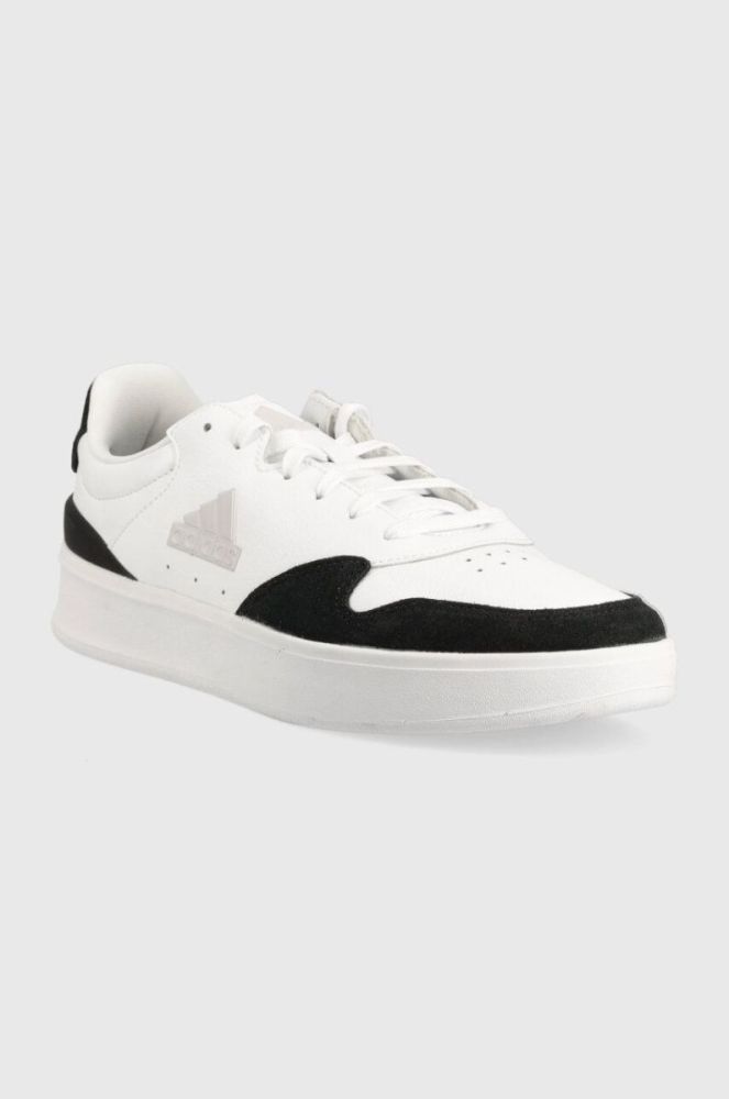 Шкіряні кросівки adidas KANTANA колір білий (3333923) фото 2