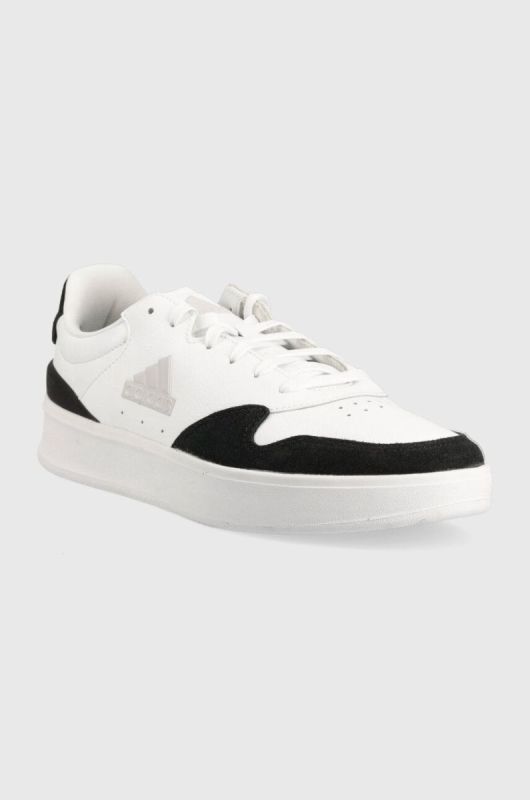 Шкіряні кросівки adidas KANTANA колір білий (3333923) фото 2