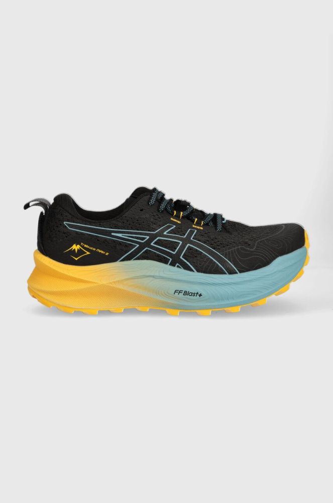 Бігові кросівки Asics Trabuco Max 2 колір чорний