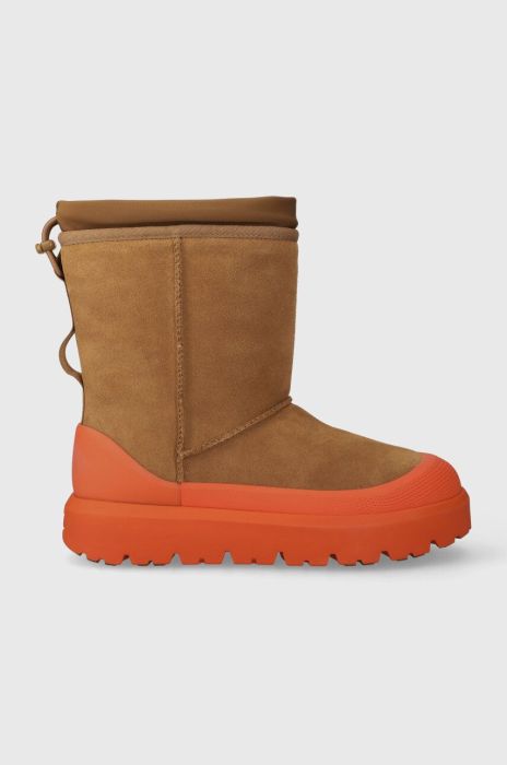 Зимові чоботи UGG Classic Short Weather Hybrid колір коричневий 1143992