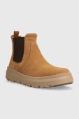 Замшеві черевики UGG Burleigh Chelsea чоловічі колір коричневий 1152050 Замшеві черевики UGG Burleigh Chelsea чоловічі колір коричневий 1152050