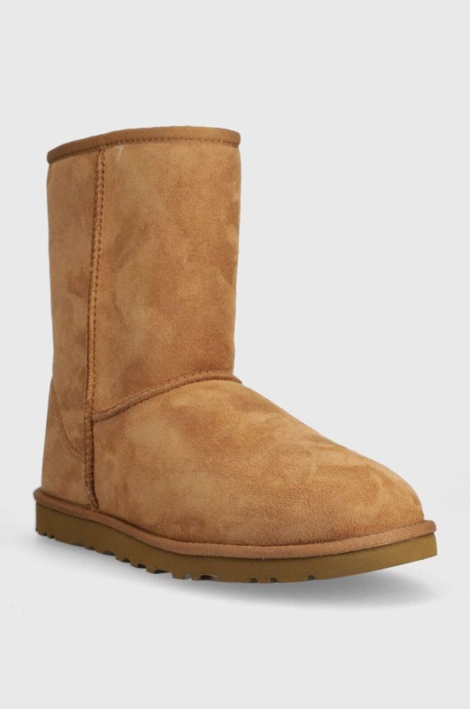 Замшеві чоботи UGG Classic Short колір коричневий 5800 фото 2