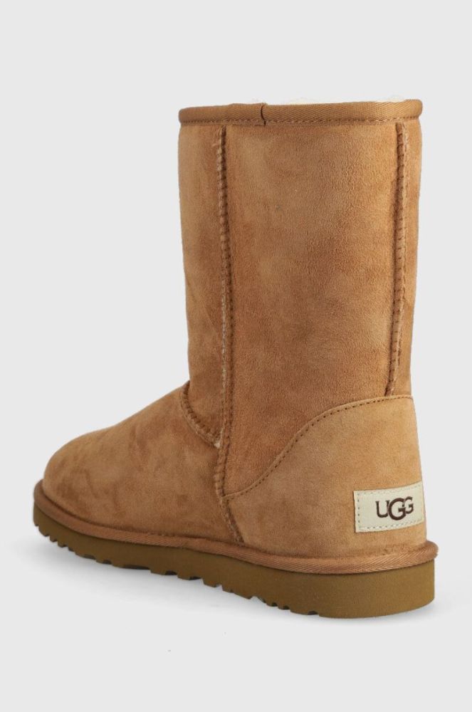 Замшеві чоботи UGG Classic Short колір коричневий 5800 фото 3