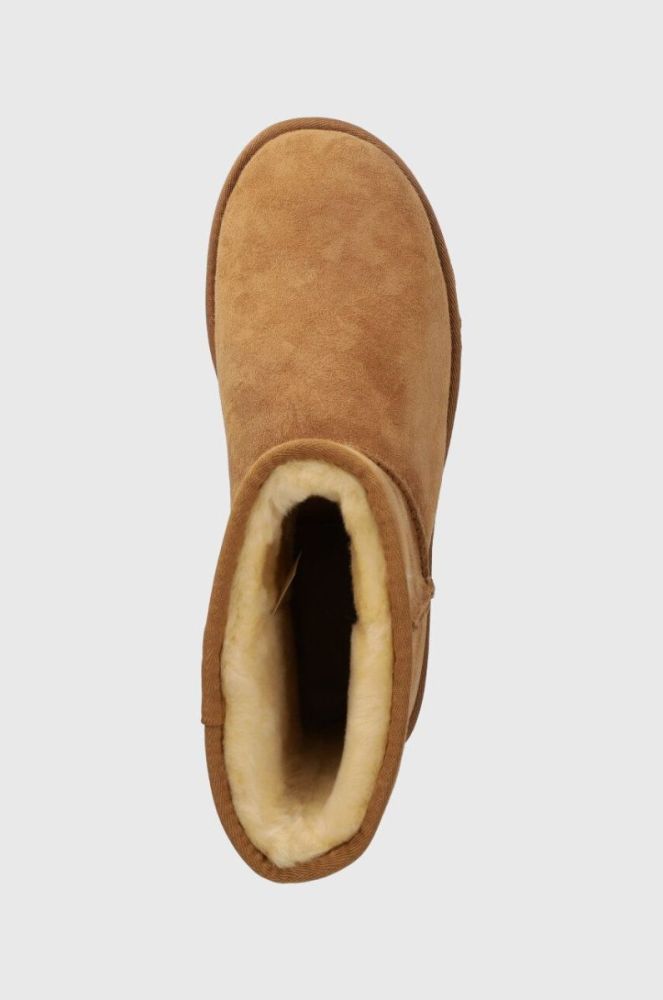 Замшеві чоботи UGG Classic Short колір коричневий 5800 фото 4