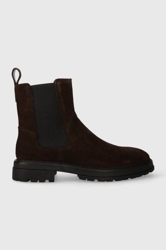 Замшеві кросівки Vagabond Shoemakers JOHNNY 2.0 чоловічі колір коричневий 5679.040.31