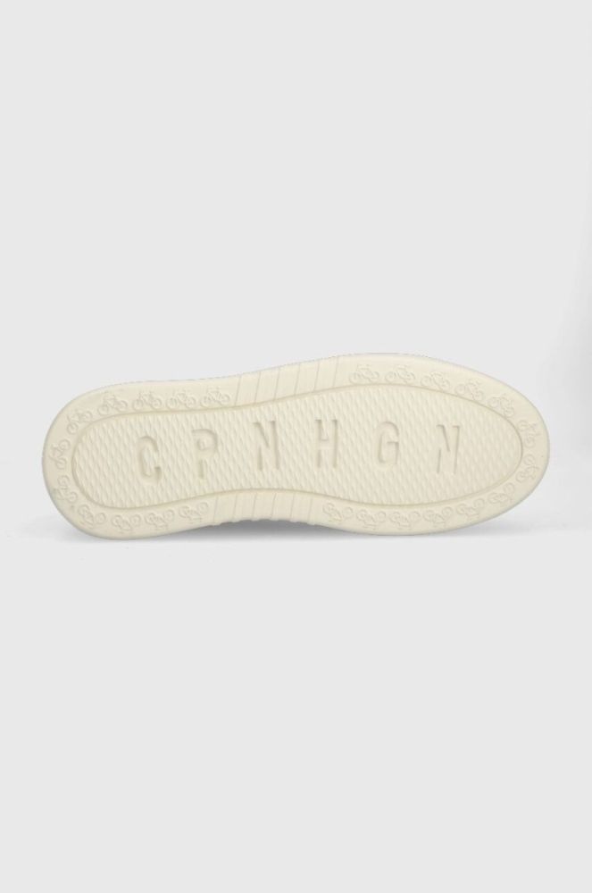 Шкіряні кросівки Copenhagen колір зелений CPH1M leather mix фото 5