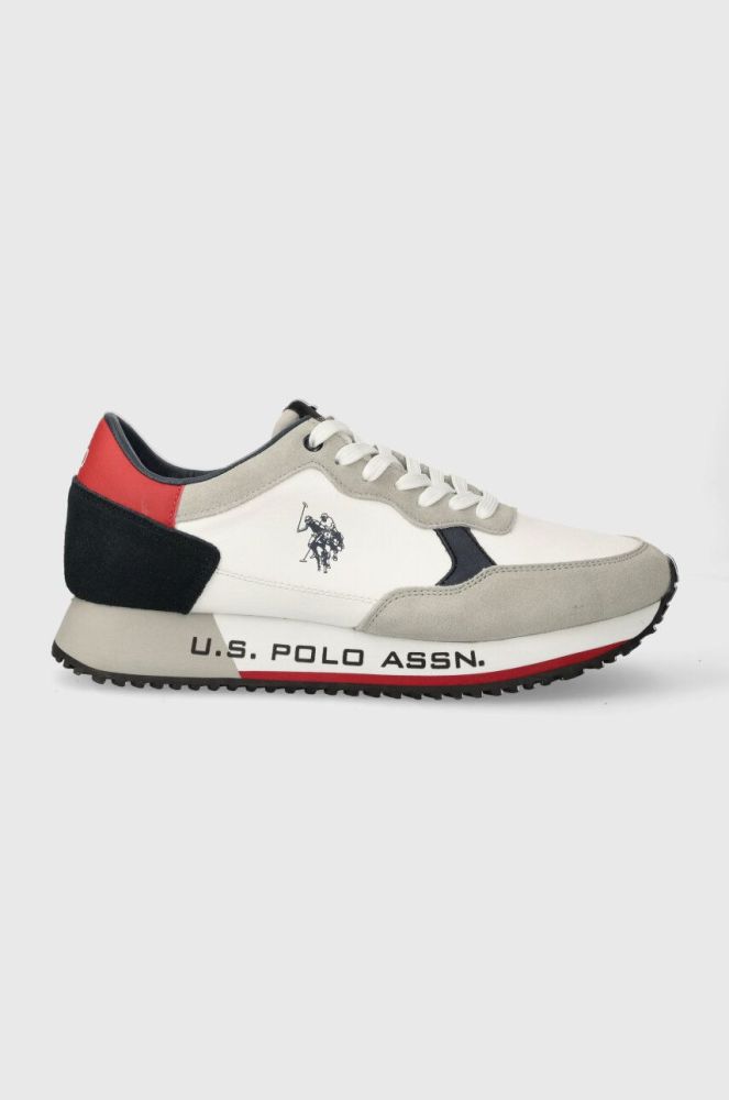 Кросівки U.S. Polo Assn. CLEEF колір білий CLEEF005M/CSY1