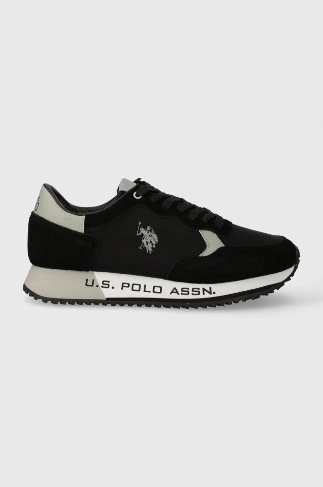 Кросівки U.S. Polo Assn. CLEEF колір чорний CLEEF005M/CSY1